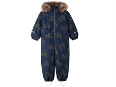 Name It dark sapphire tractor snowsuit